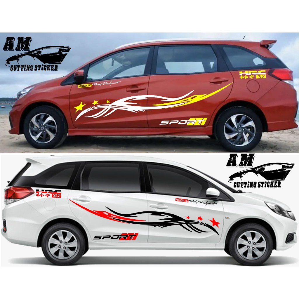 Stiker Mobil Honda Mobilio Stiker Body Samping Mobilio Stiker Mobilio Terbaru