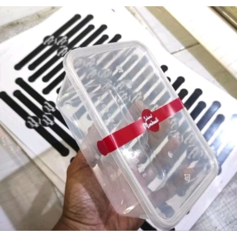 

Sticker stiker Seal segel SELAMAT MENIKMATI isi 60pcs uk. 2,5x22cm