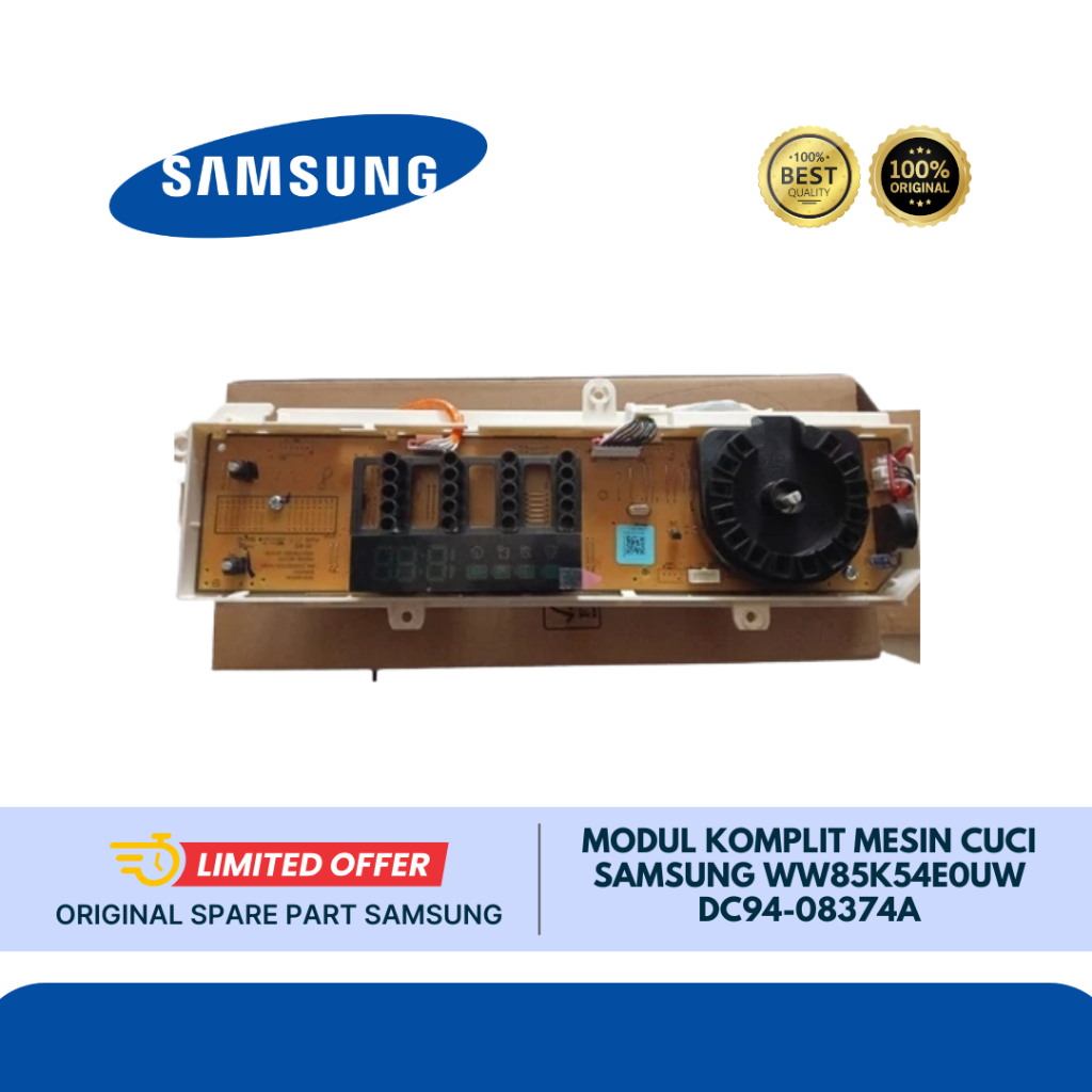 MODUL KOMPLIT MESIN CUCI SAMSUNG WW85K54E0UW ORIGINAL DC94-08374A