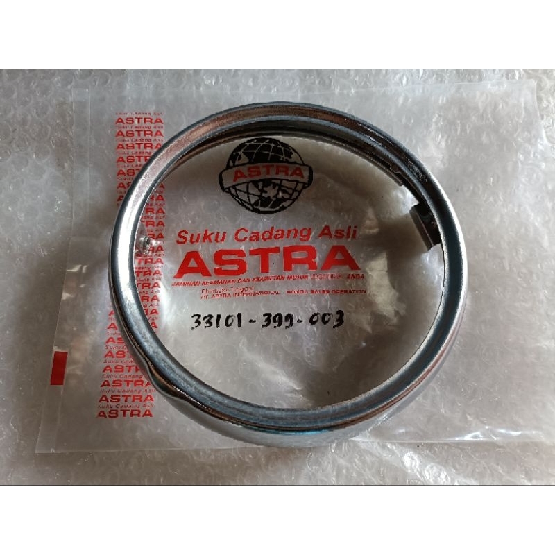 Ring lampu reflektor honda gl100 gl125 cb125 twin original nos
