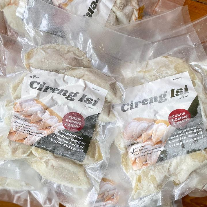 

Cireng Isi Ayam Pedas + Bawang (isi 10 per pack)