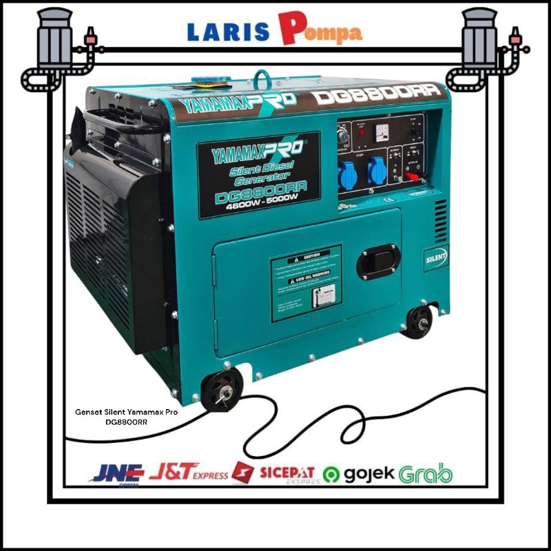 Genset Silent Yamamax Pro DG8800RR