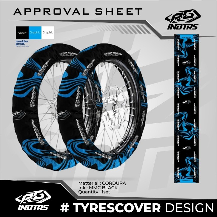 SARUNG BAN TRAIL / COVER TIRES / SARUNG BAN MOTOR 18/21- RAMBLER GREAT