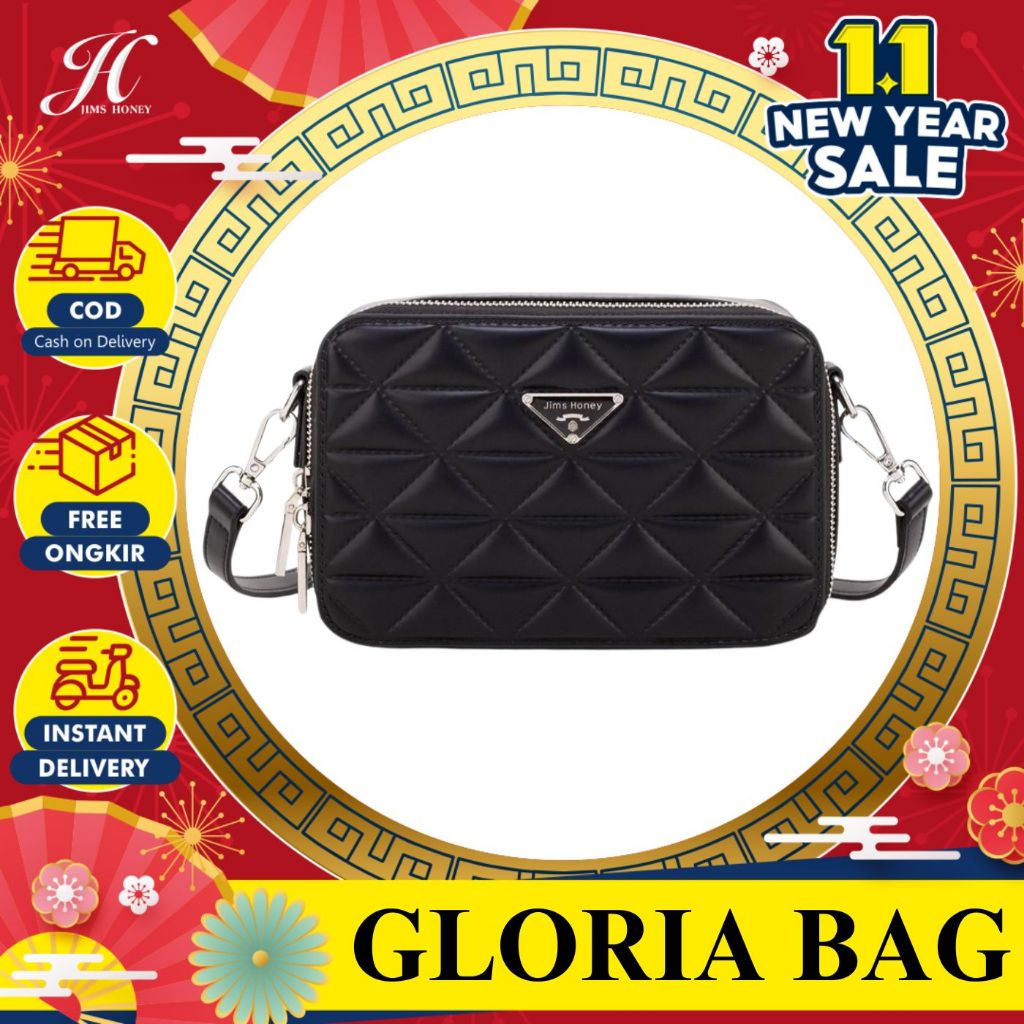 JIMS HONEY GLORIA BAG Tas Selempang dan Bahu Wanita Slingbag Cewek Jimshoney Trendy Elegan