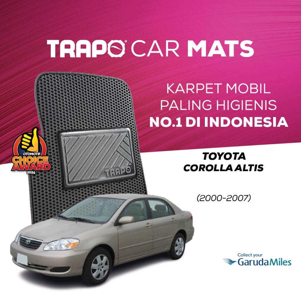 Karpet Trapo Mobil Toyota Corolla Altis (2000-2007)