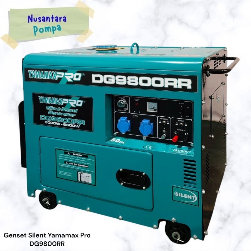 Genset Silent Yamamax Pro DG9800RR