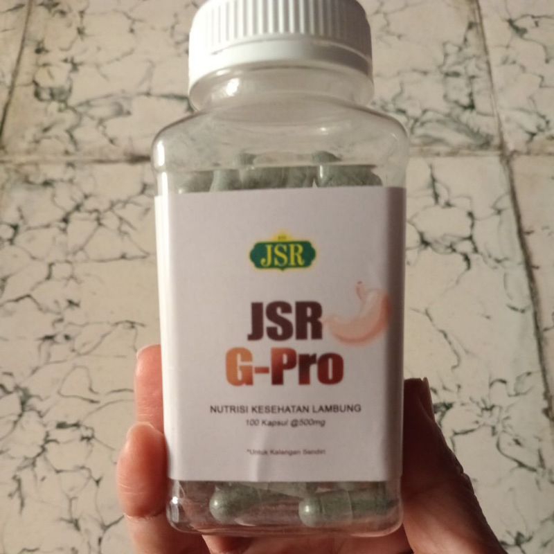 JSR G-Pro Suplemen Lambung Gerd dr Zaidul Akbar - 100 Kapsul