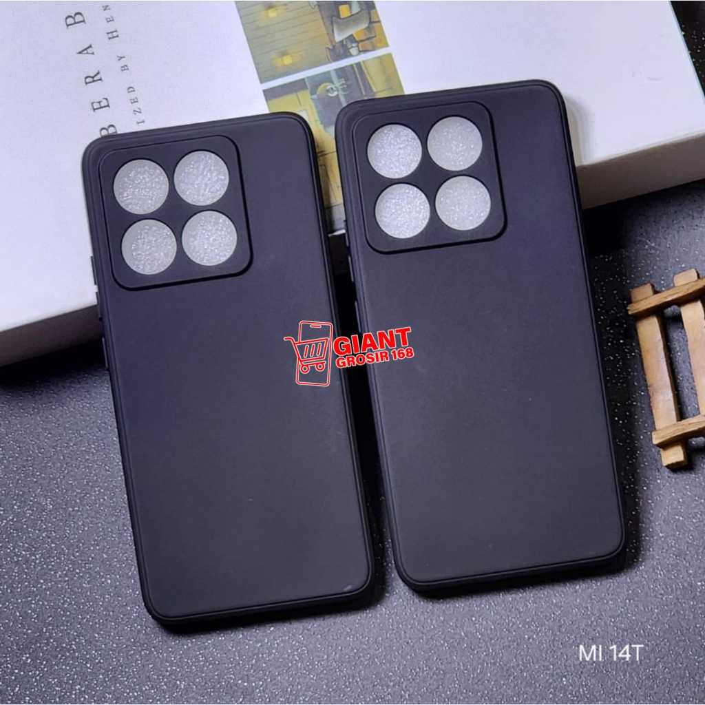 XIAOMI 14T XIAOMI 10T XIAOMI 10T PRO XIAOMI 11T XIAOMI 11T PRO CASE MACARON BLACK SILICON BLACK XIAO