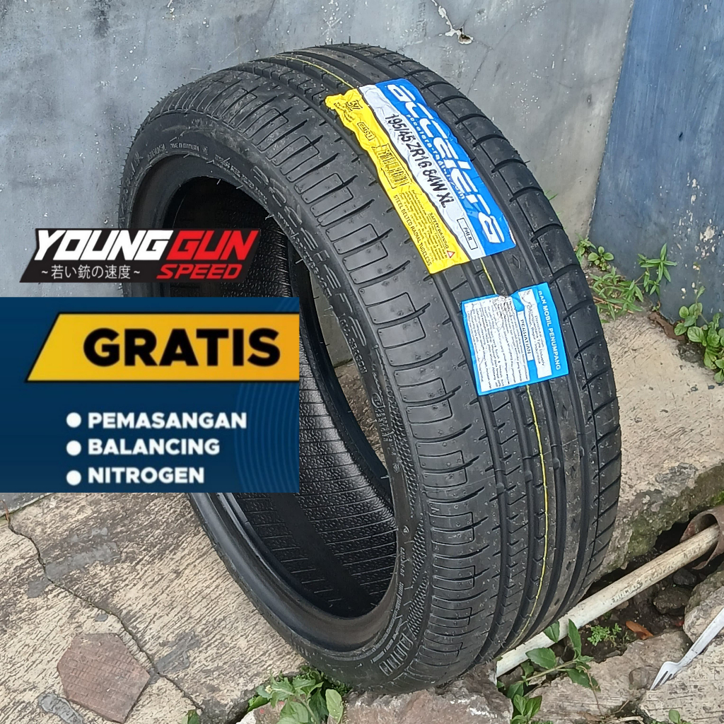 Ban Mobil Ceper 195 45 R16 Accelera Phi-R Ban Mobil Murah 195/45 Ring 16