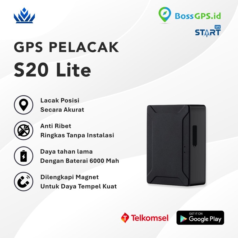 GPS Pelacak StartGPS S20 Portable
