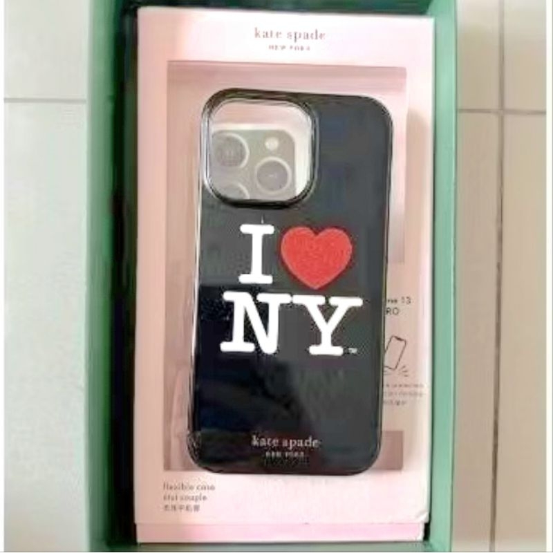 KATE SPADE iphone 13 Pro case black NY