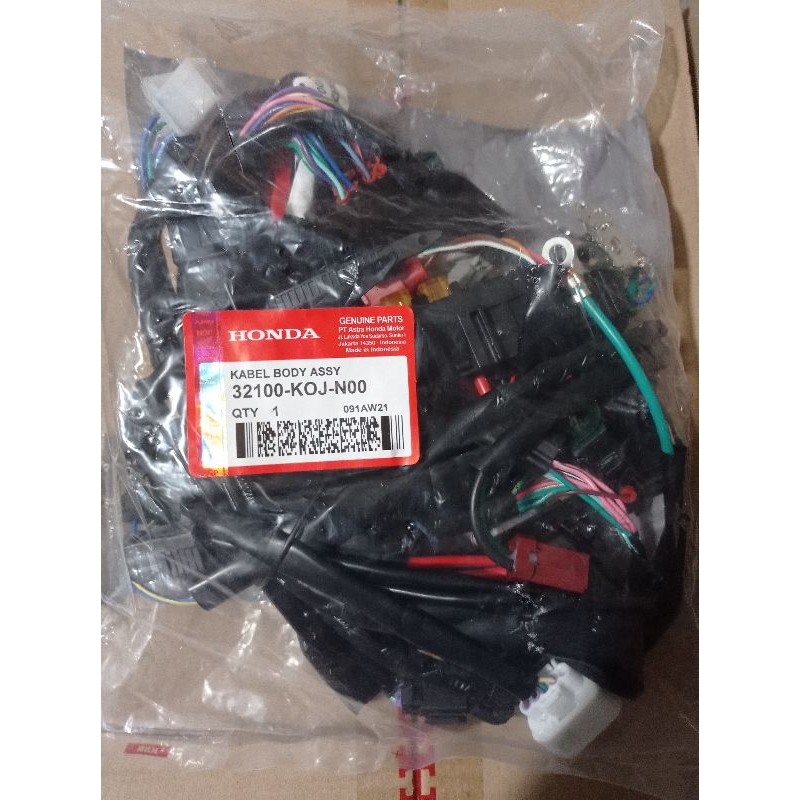 kabel body Assy GENIO cbs  NON ISS ( tidak pakai idling stop)  2019