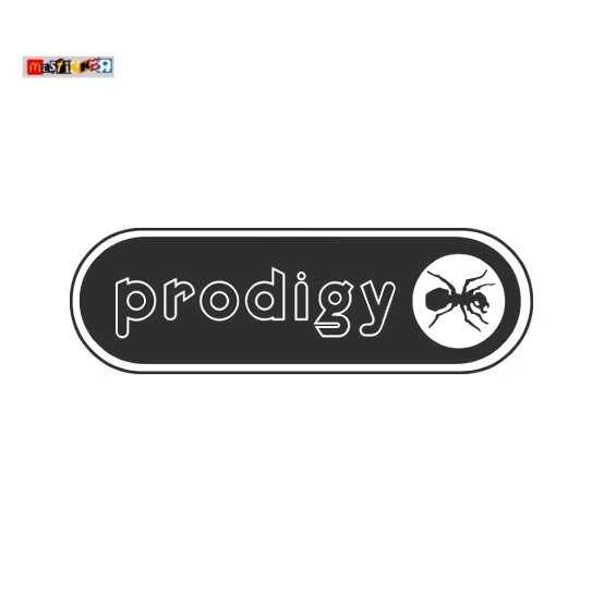 

sticker band the prodigy logo stiker EDM