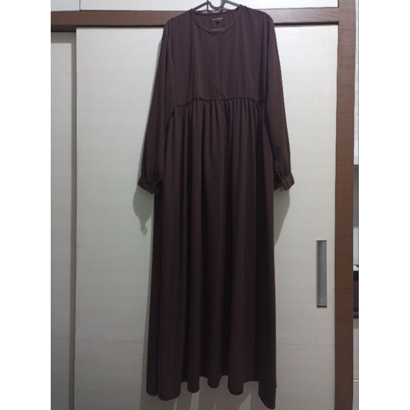 Gamis Set preloved Cattleya Afifathin by wina