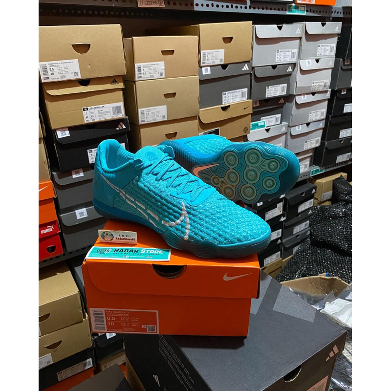 Sepatu Futsal Nike ReactGato Dusty Cactus CT0550-300 Original BNIB