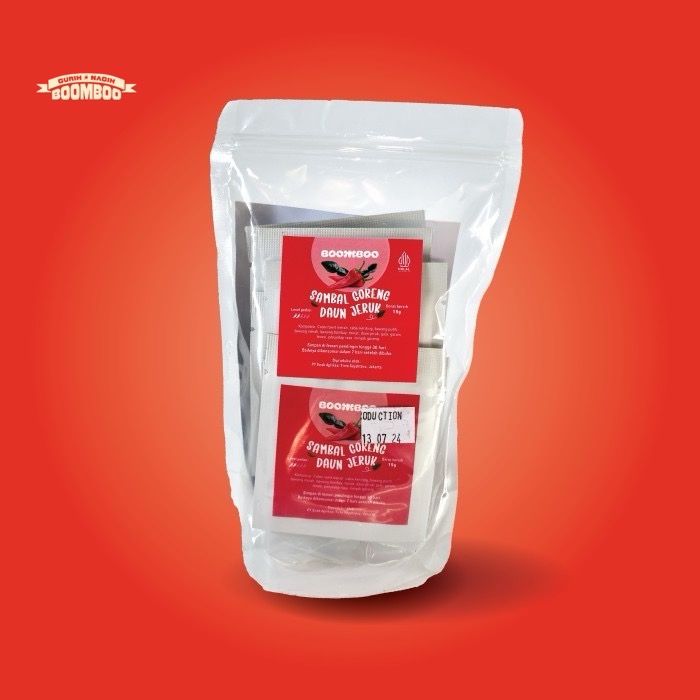 

SACHET 225gr - Sambal Goreng Daun Jeruk (Level 2) - BOOMBOO