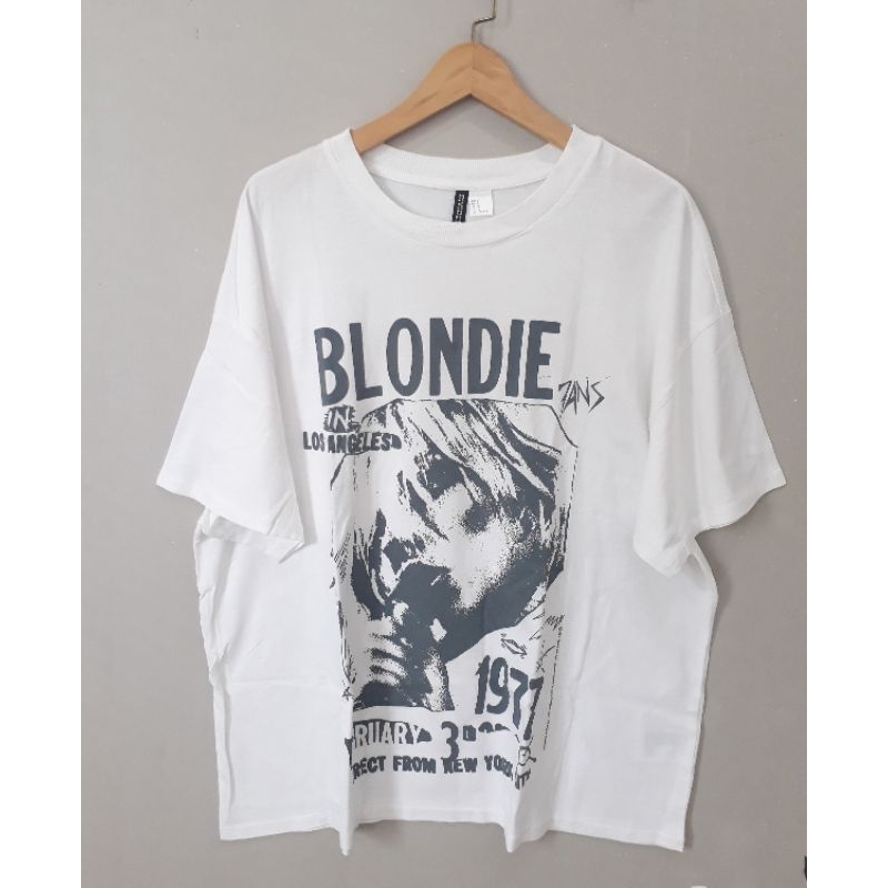 Divided H&M / H&M Divided / H&M Tshirt / Divided Tshirt / Kaos H&M / Kaos Putih / Kaos Pria / Kaos W
