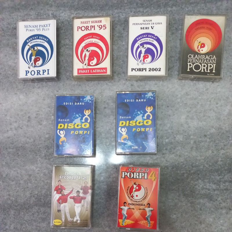 preloved kaset senam