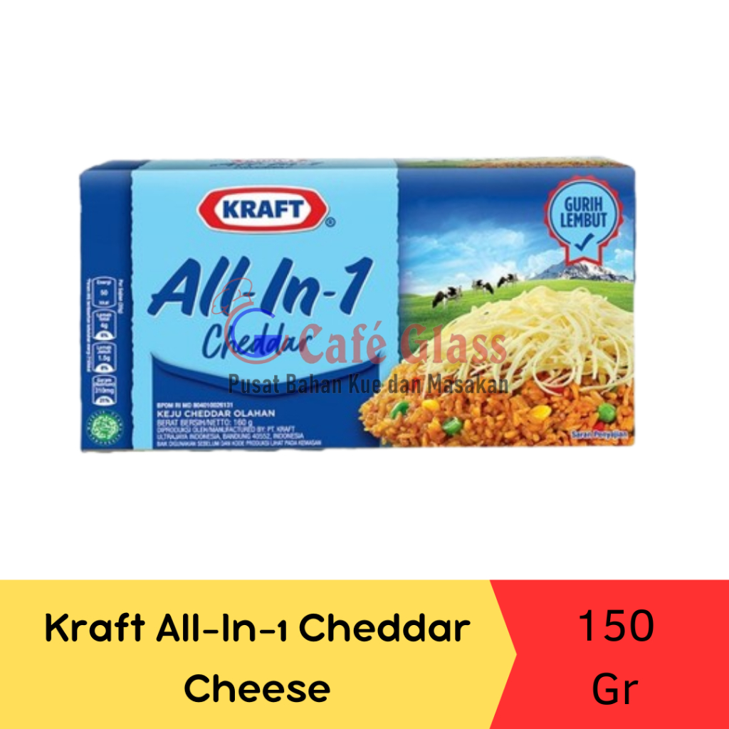 

Kraft All - In 1 Cheddar 150Gr