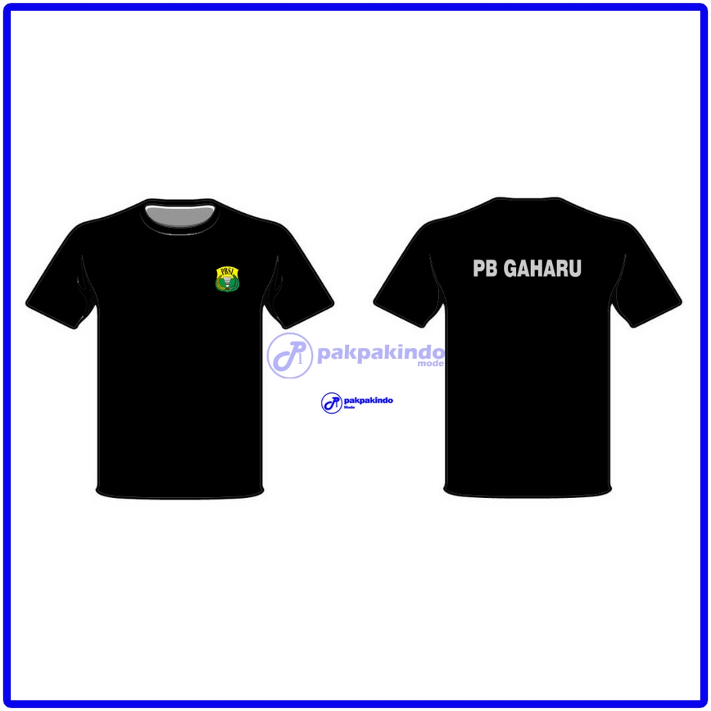 BAJU KAOS BULU TANGKIS PB LOGO PBSI LENGAN PENDEK PRIA WANITA PREMIUM DISTRO