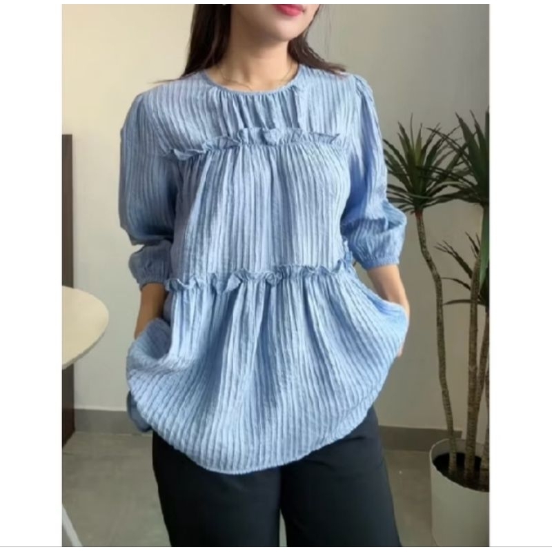 blouse'balon'blossom/blouse'wanita/atasan'blouse/baju'atasan'wanita
