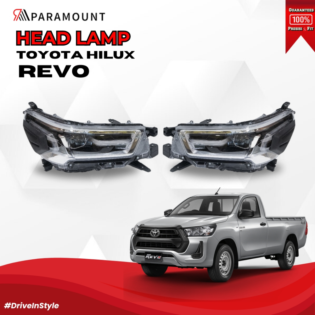 Head lamp Lampu Depan Toyota Hilux Revo - Paramount Auto