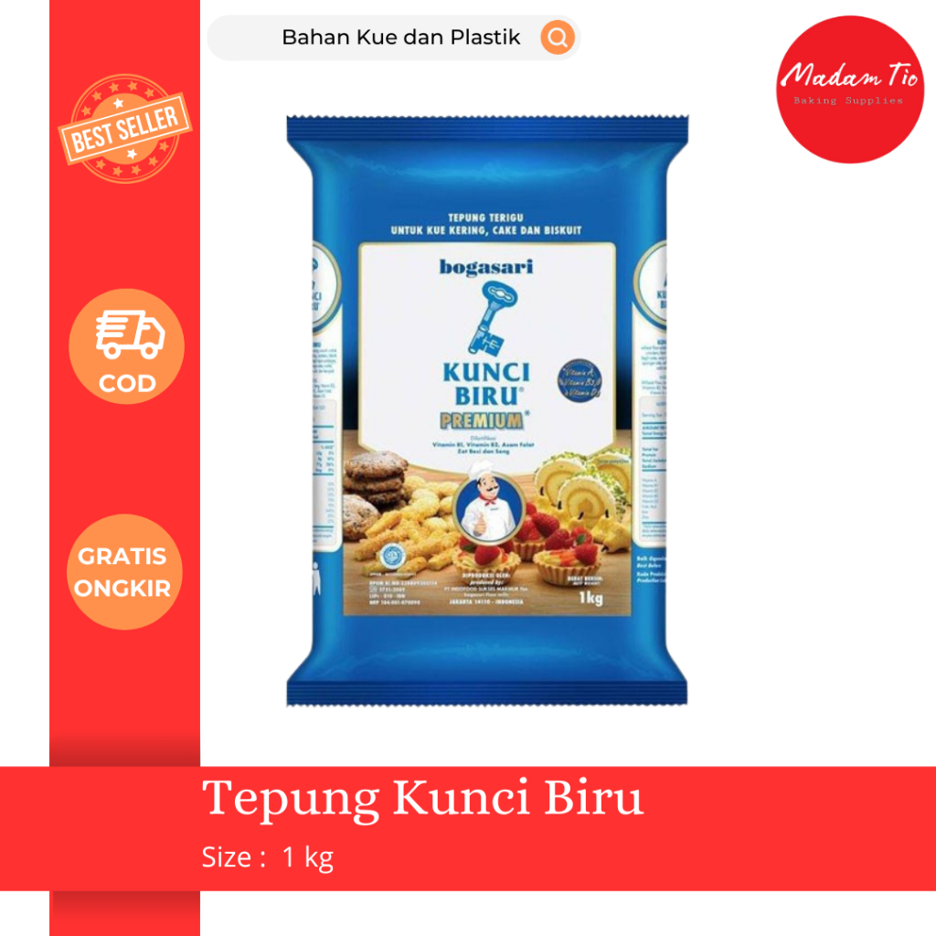 

Tepung Kunci Biru 1kg 1pcs