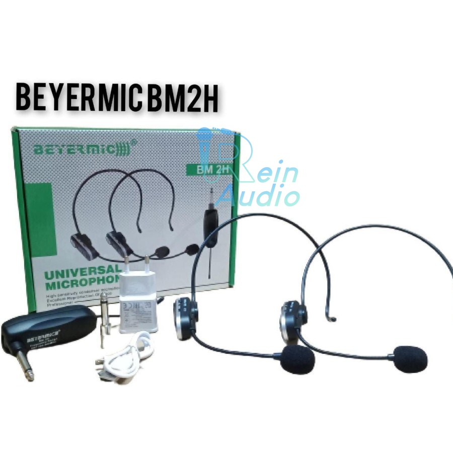 Mic Wireless BEYERMIC BM 2H / BM-2H Original Universal Headset Bando