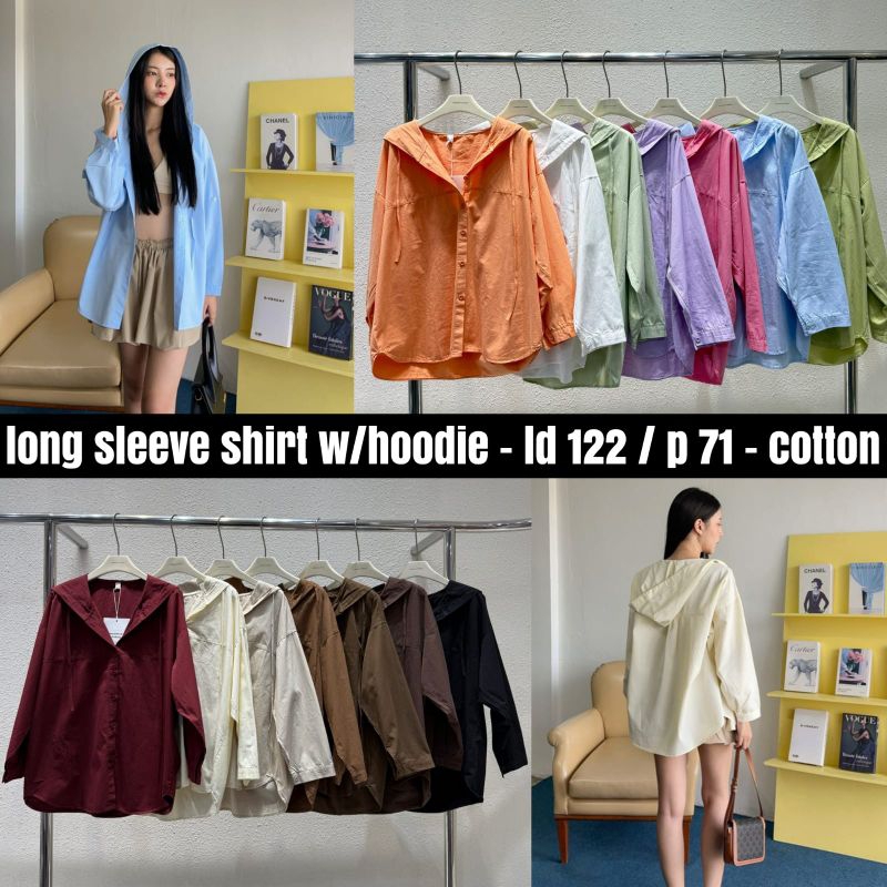 [READY] 100% PREMIUM QUALITY BANGKOK THAILAND BRAND WANWAN BAJU ATASAN KEMEJA TANGAN LENGAN PANJANG 