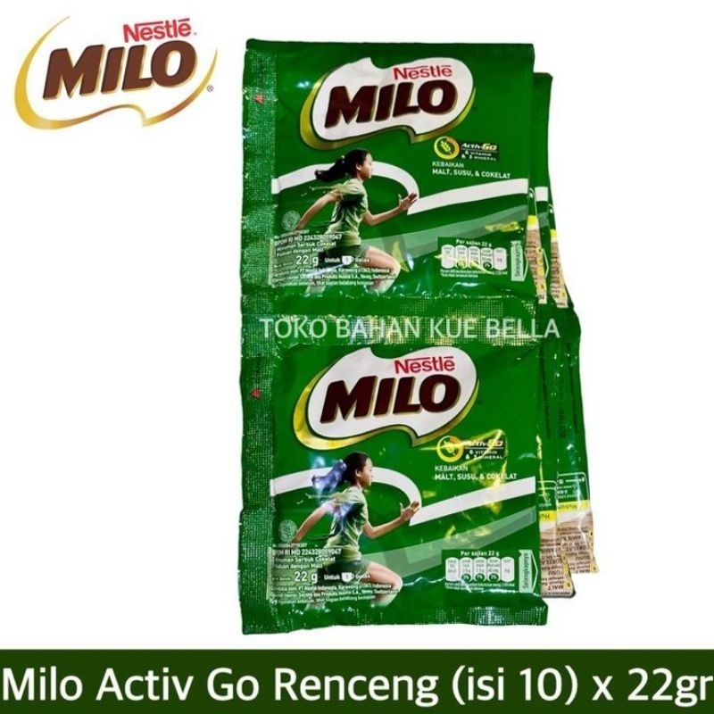 

MILO SUSU BUBUK RENCENG 22g