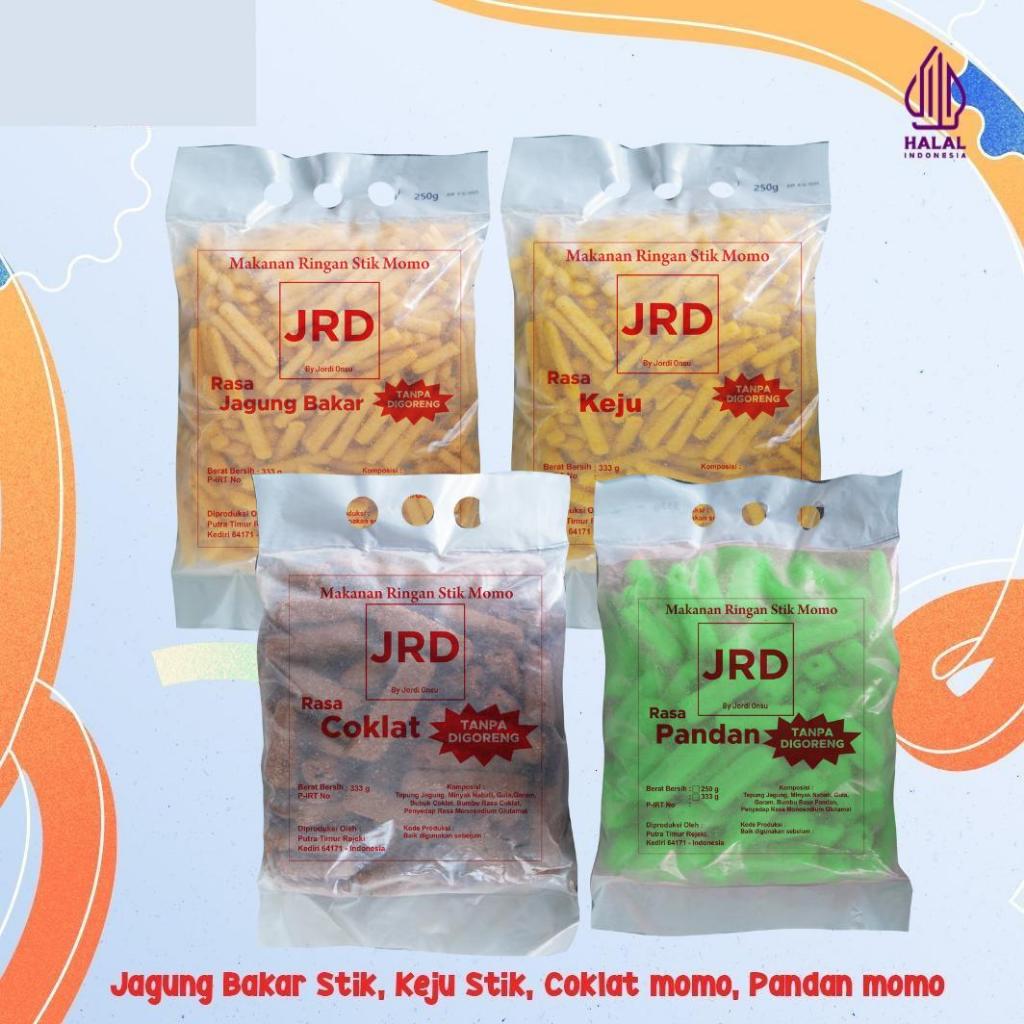 

[JRD] PAKET NYAMIL 4 PACK ( STIK KEJU JAGUNG BAKAR DAN MOMO COKLAT, PANDAN)