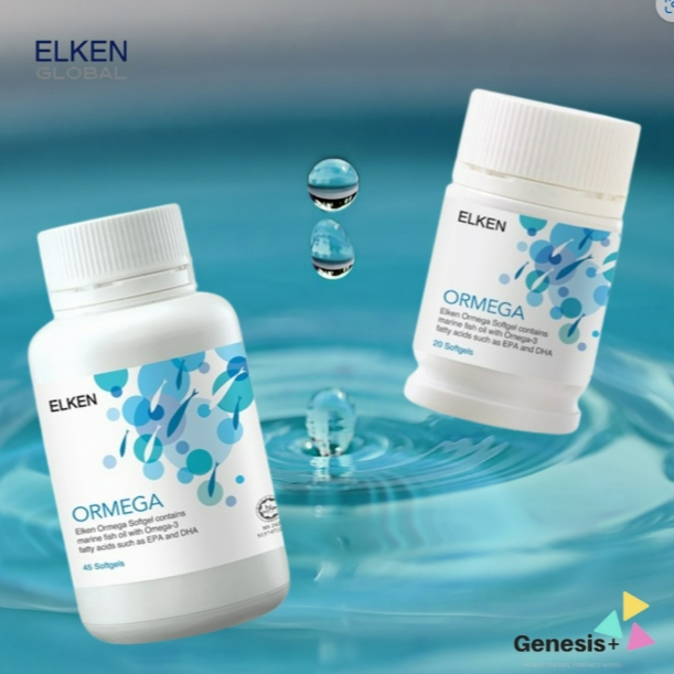 FISH OIL ORMEGA OMEGA  SUPLEMEN KESEHATAN 30 SOFTGELS