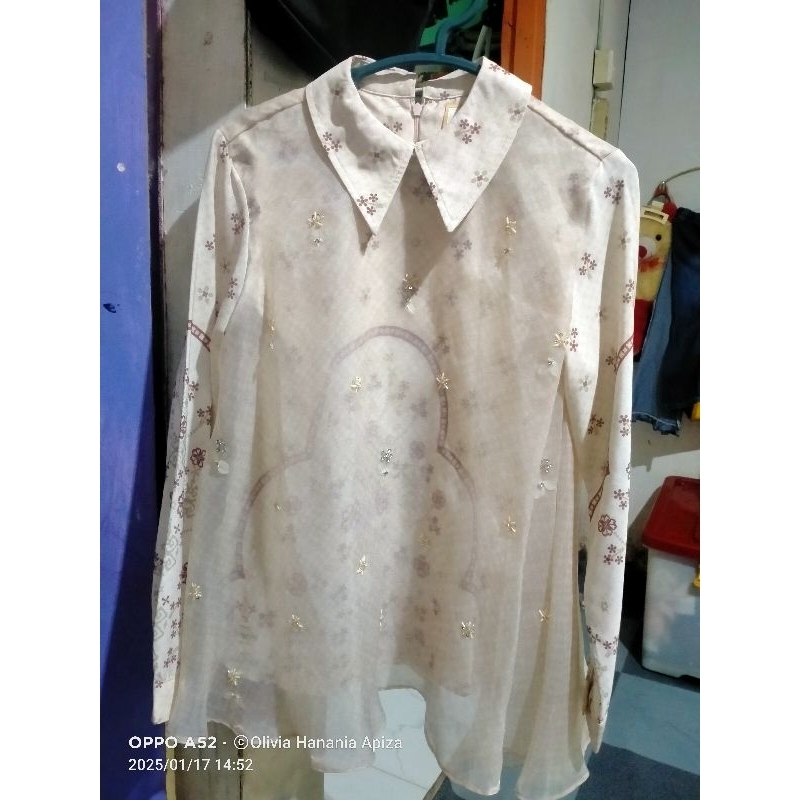 preloved blouse pinggala pandai Sikek by wearing klamby