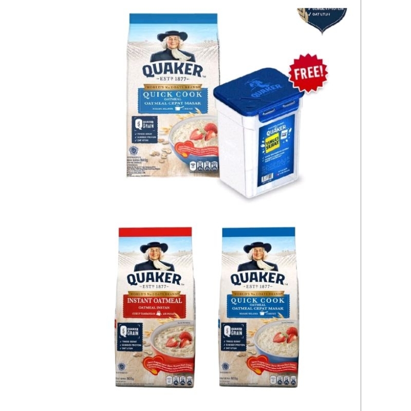 

QUAKER OATMEAL 800 GR