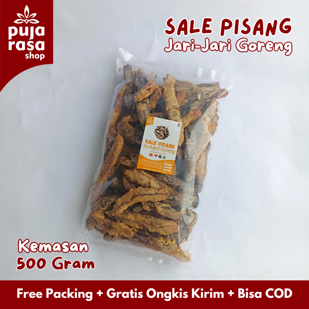 

MURAH SALE PISANG JARI UNYIL GORENG 500 GRAM