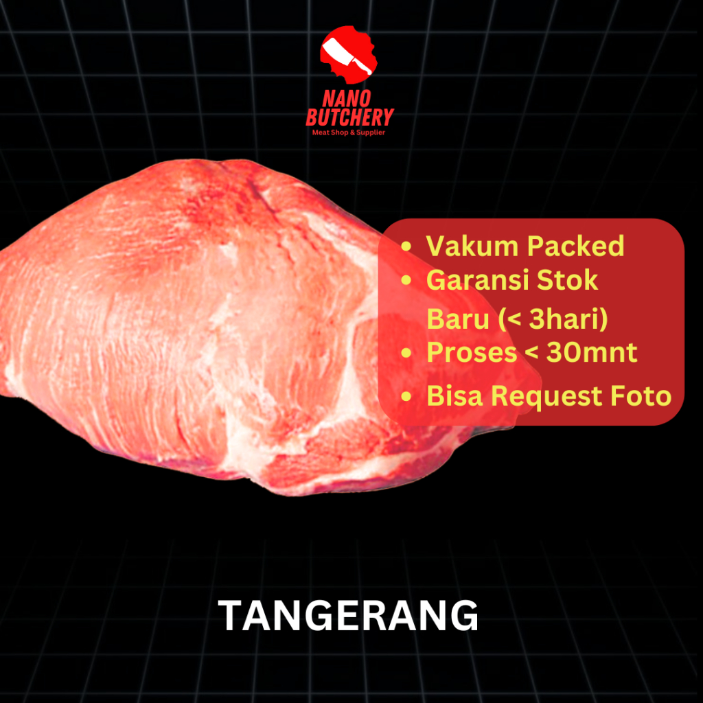 

Daging Babi bagian Paha Belakang / Pork Butt Prime Quality