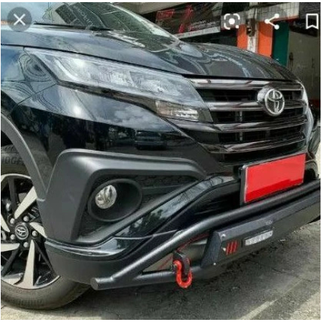 tanduk depan rush seven code/tanduk rush besi sevencode/tanduk terios besi 2017 up