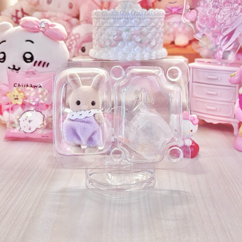 [ POPI READY ] Sylvanian Families Costume Baby Blind Bags Cake Party Milk Rabbit Teko Tea Time Versi