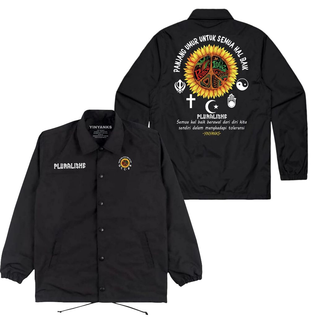 LYCUS CLOTHING Coach Pluralisme Kemajemukan Jaket Coach Murah