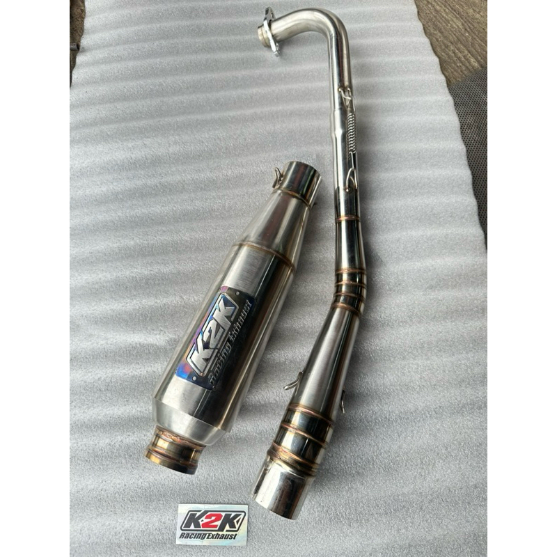 KNALPOT GTX JUVITER V3 K2K RACING EXHAUST KOMPETISI 130cc