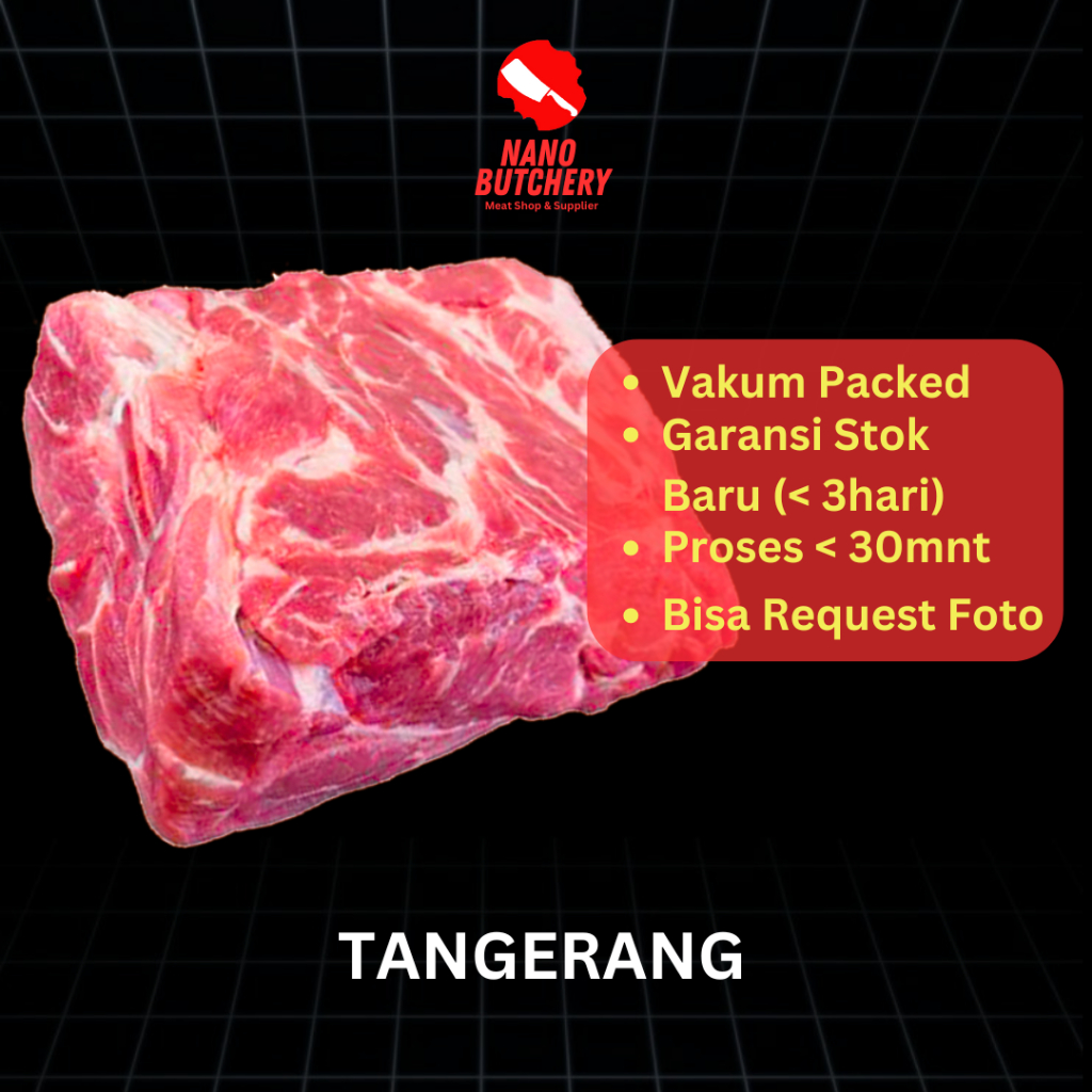 

Daging Babi Kapsim Kembang Paha Atas Kembang Babi Pork Collar