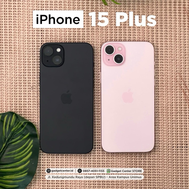 IPHONE 15 PLUS ( SECOND - RESMI INDONESIA )