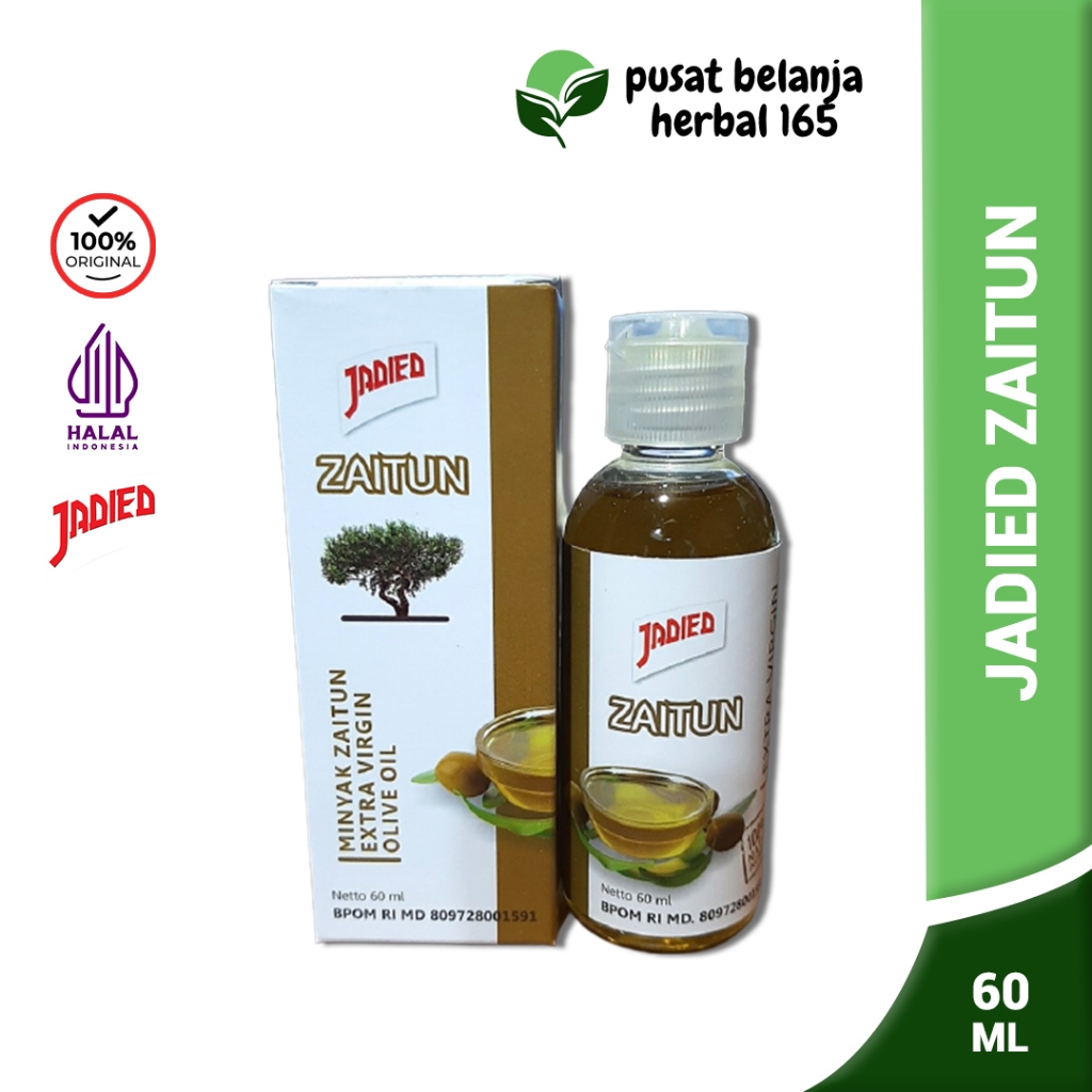 

Jadied Zaitun | Extra Virgin Olive Oil 60 ml Original Zaitun Murni