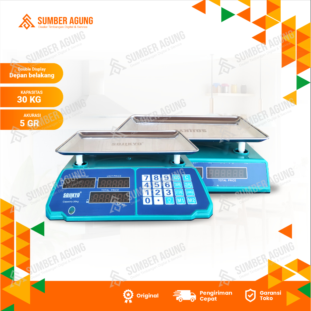 Timbangan Buah Sojikyo 30 Acs Eco 2 Biru
