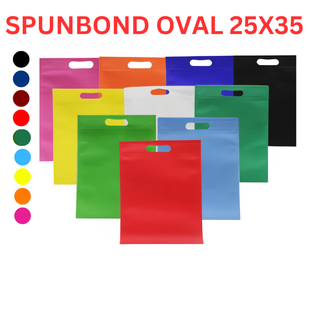 

Tas Spunbond 25x35 Oval Ukuran Kecil Untuk Tas Belanja / Sovernir Kado