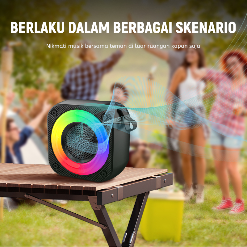 Terbaru Super BassMusik Box Bluetooth Mini Super Bass Murah Speaker Bluetooth Bass Portable Wireless