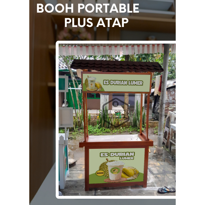 BOOTH PORTABLE PLUS ATAP