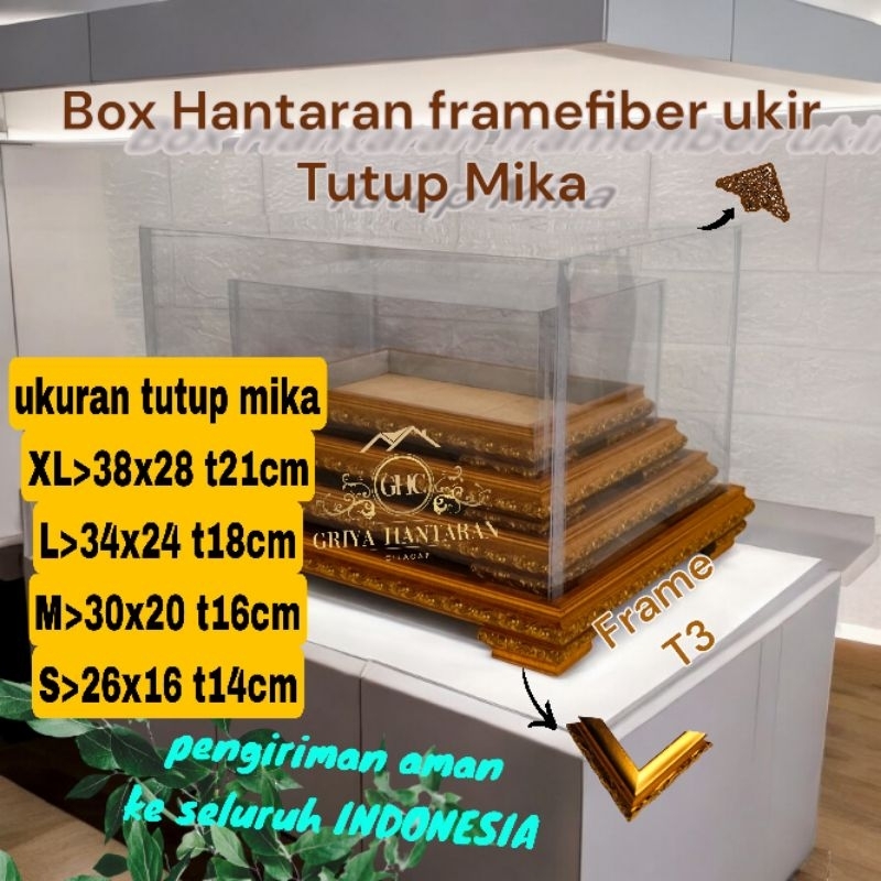 

Kotak Hantaran Frame T3 Paket Ekonomis isi 4