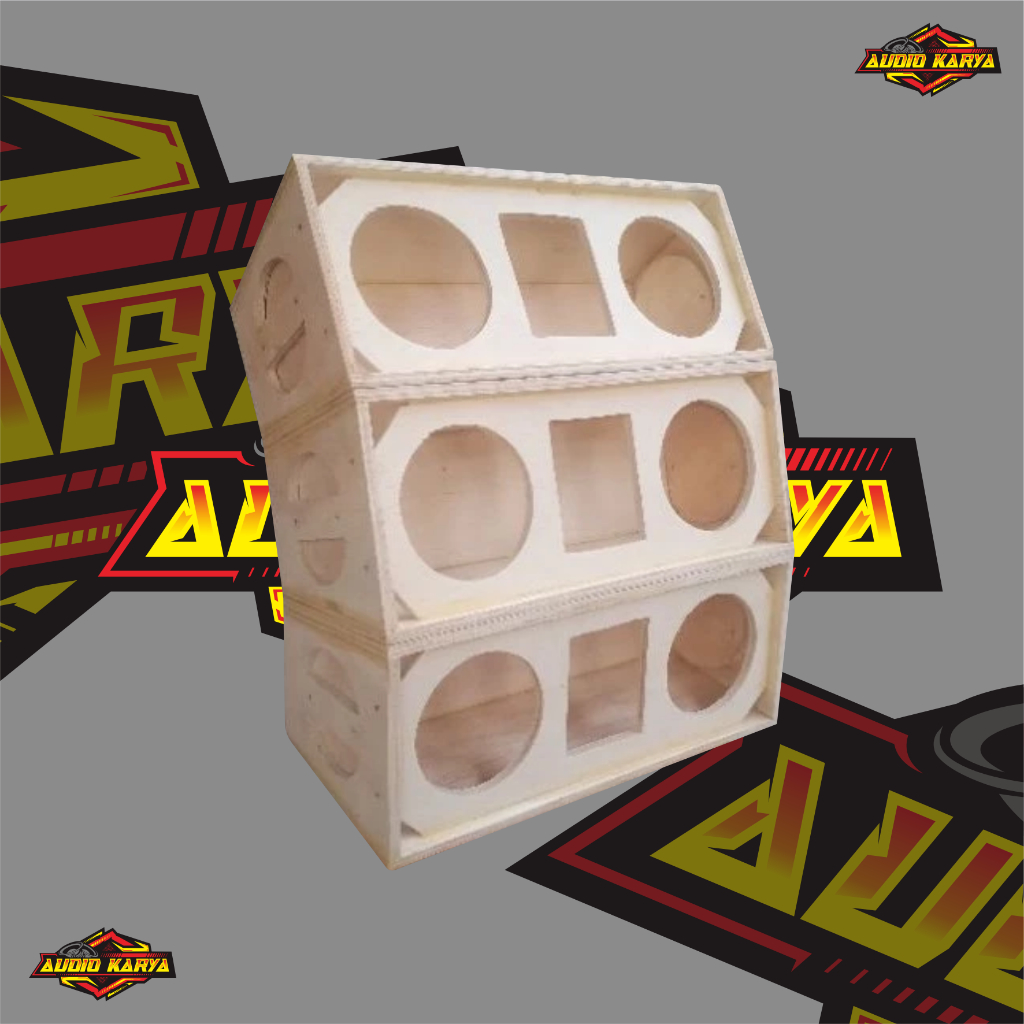box speaker 6 inch dobel plus tuwiter audax ax65 - Audio Karya