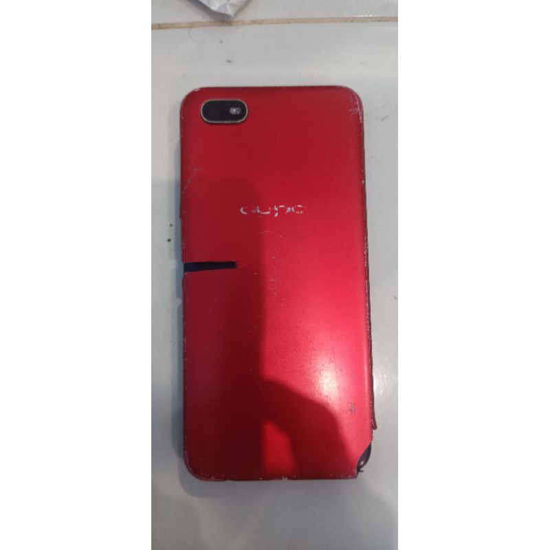 oppo a1k minus lcd retak